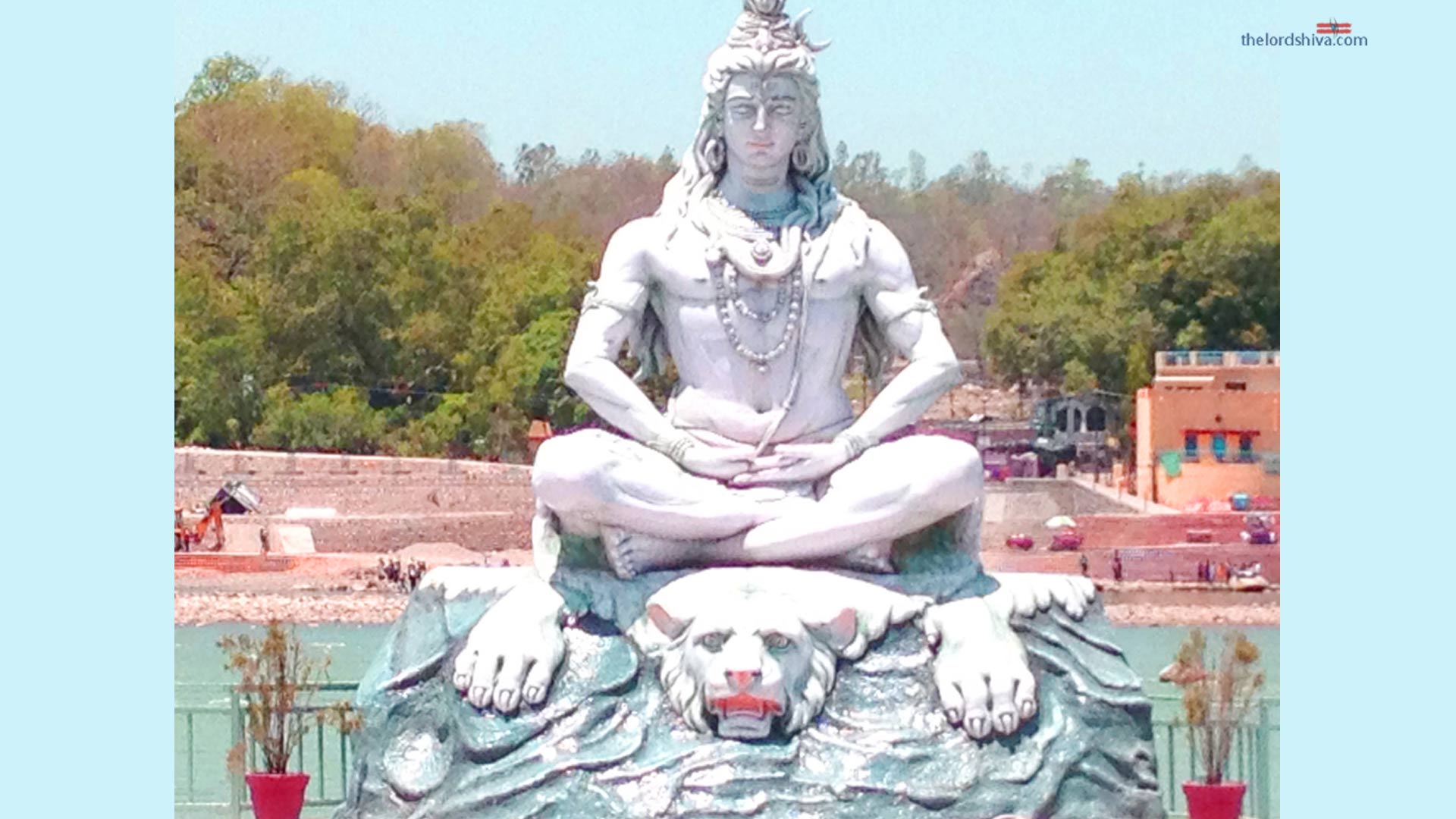 Shiva In Dhyan Idol image